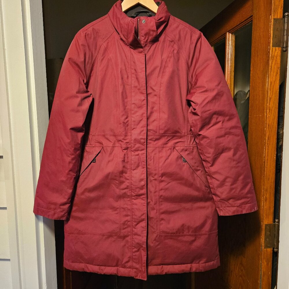 The North Face Women's Arctic Parka in Burgundy - Size Large